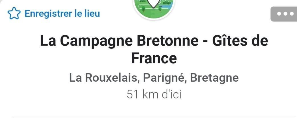 Вілла La Campagne Bretonne Parigne Екстер'єр фото